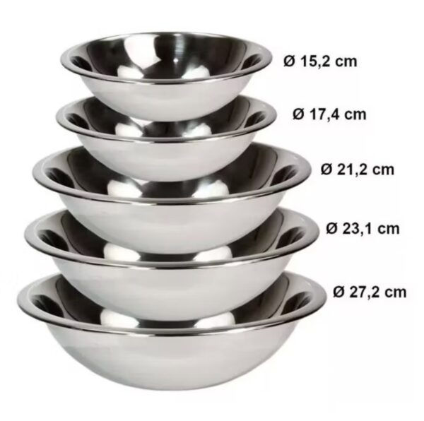 Saladeira Tigela Inox Vasilha Bacia Grande - Image 4